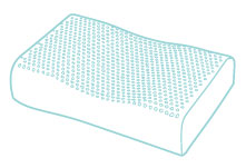 天然乳膠凹凹枕