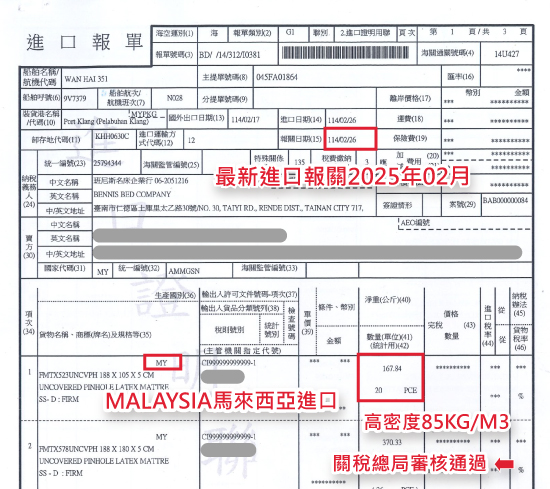 貨櫃在廠區下貨實景。